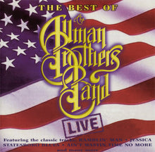 Load image into Gallery viewer, The Allman Brothers Band : The Best Of The Allman Brothers Band Live (CD, Comp, Uni)