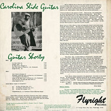 Load image into Gallery viewer, Guitar Shorty (2) : Carolina Slide Guitar (LP, Album, Mono)