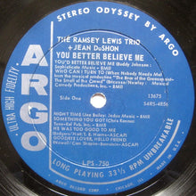 Laden Sie das Bild in den Galerie-Viewer, The Ramsey Lewis Trio + Jean DuShon : You Better Believe Me (LP, Album)