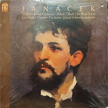 Laden Sie das Bild in den Galerie-Viewer, Janáček* - Los Angeles Chamber Orchestra* • Gerard Schwarz : Idyll For String Orchestra / Mládí ("Youth") For Wind Sextet (LP)