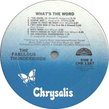 Laden Sie das Bild in den Galerie-Viewer, The Fabulous Thunderbirds : What's The Word (LP, Album)