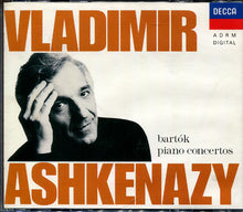 Laden Sie das Bild in den Galerie-Viewer, Vladimir Ashkenazy, Bartók* : Piano Concertos (2xCD, Album, Comp, RM)