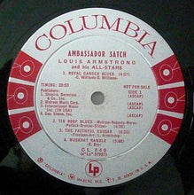 Laden Sie das Bild in den Galerie-Viewer, Louis Armstrong And His All-Stars : Ambassador Satch (LP, Album, Mono, Promo)