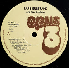 Laden Sie das Bild in den Galerie-Viewer, Lars Erstrand : Lars Erstrand And Four Brothers (LP, Album)