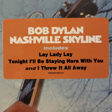 Laden Sie das Bild in den Galerie-Viewer, Bob Dylan : Nashville Skyline (LP, Album, RE)