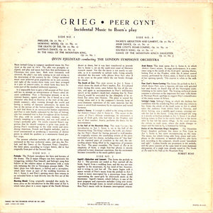 Grieg*, The London Symphony Orchestra*, Fjeldstad* : Peer Gynt (LP, Album, RE, RP)