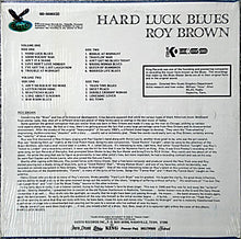 Load image into Gallery viewer, Roy Brown : Hard Luck Blues (2xLP, Comp)