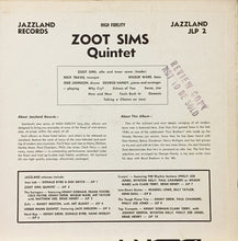 Load image into Gallery viewer, The Zoot Sims Quintet : Zoot Sims (LP, Album, Mono, RE)