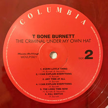 Load image into Gallery viewer, T Bone Burnett* : The Criminal Under My Own Hat (LP, Album, Ltd, Num, RE, Red)
