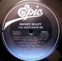 Laden Sie das Bild in den Galerie-Viewer, Mickey Gilley : You Don't Know Me (LP, Album, Pit)