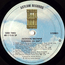 Load image into Gallery viewer, Jackson Browne : Running On Empty (LP, Album, SP )