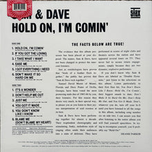 Load image into Gallery viewer, Sam And Dave* : Hold On, I'm Comin' (LP, Album, Mono, RE, 180)