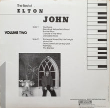 Laden Sie das Bild in den Galerie-Viewer, Elton John : The Best Of Elton John Volume Two (LP, Comp)