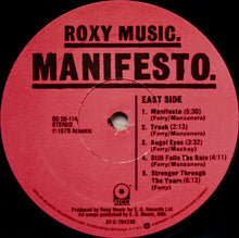 Laden Sie das Bild in den Galerie-Viewer, Roxy Music : Manifesto (LP, Album, PRC)