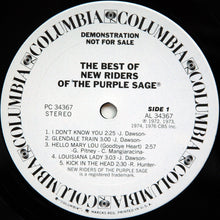 Laden Sie das Bild in den Galerie-Viewer, New Riders Of The Purple Sage : The Best Of New Riders Of The Purple Sage (LP, Comp, Promo)