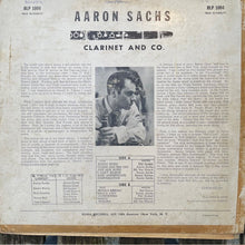 Load image into Gallery viewer, Aaron Sachs : Clarinet And Co. (LP, Promo)