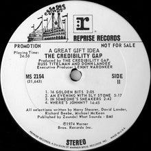 Laden Sie das Bild in den Galerie-Viewer, The Credibility Gap : A Great Gift Idea (LP, Album, Promo)