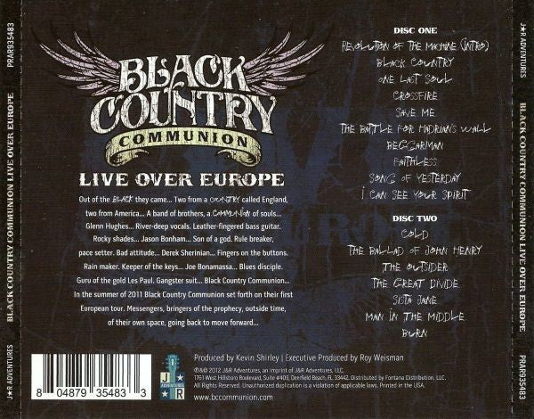 CD: Black Country Communion – „V“ (Album) – Neu & Original Eingeschweißt
