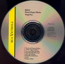 Charger l'image dans la galerie, Virgil Fox / Bach* : Great Organ Works (CD, Comp, RM)