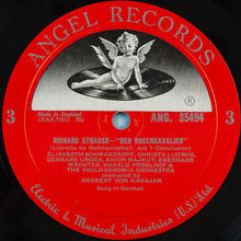 Load image into Gallery viewer, Richard Strauss, Elisabeth Schwarzkopf, Otto Edelmann, Christa Ludwig, Teresa Stich Randall*, Eberhard Waechter*, Philharmonia Orchestra, Herbert Von Karajan : Der Rosenkavalier (4xLP, Album, Mono + Box)