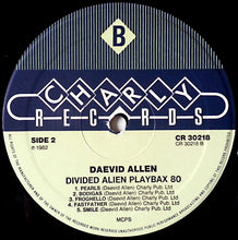 Load image into Gallery viewer, Daevid Allen : Divided Alien Playbax 80 (LP, Album)