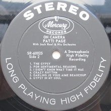 Charger l'image dans la galerie, Patti Page : On Camera…Patti Page…Favorites From TV (LP, Album)