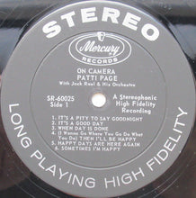 Charger l'image dans la galerie, Patti Page : On Camera…Patti Page…Favorites From TV (LP, Album)