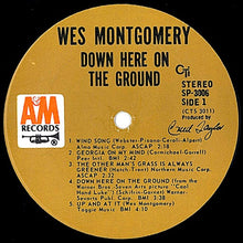 Charger l'image dans la galerie, Wes Montgomery : Down Here On The Ground (LP, Album, Gat)