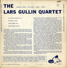 Laden Sie das Bild in den Galerie-Viewer, Lars Gullin Quartet : Lars Gullin Quartet (10", Album, Mono)