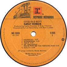 Load image into Gallery viewer, Randy Newman : Good Old Boys (LP, Album, RP, Win)