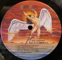 Load image into Gallery viewer, Bad Company (3) : Run With The Pack (LP, Album, PRC)