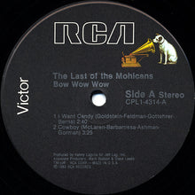 Load image into Gallery viewer, Bow Wow Wow : The Last Of The Mohicans (12", EP)