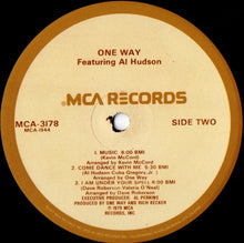 Load image into Gallery viewer, One Way Featuring Al Hudson : One Way Featuring Al Hudson (LP, Album, Glo)