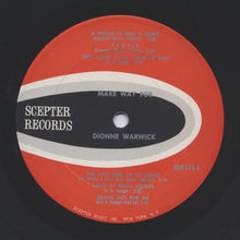 Load image into Gallery viewer, Dionne Warwick : Make Way For Dionne Warwick (LP, Album, Mono)