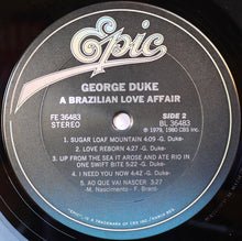 Charger l'image dans la galerie, George Duke : A Brazilian Love Affair (LP, Album)