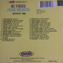 Laden Sie das Bild in den Galerie-Viewer, Ike Turner / Jackie Brenston : A Proper Introduction To Ike Turner/Jackie Brenston (CD, Comp)