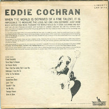 Charger l'image dans la galerie, Eddie Cochran : Eddie Cochran (LP, Album)