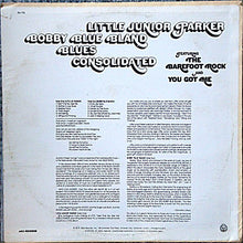 Laden Sie das Bild in den Galerie-Viewer, Little Junior Parker / Bobby Blue Bland* : Blues Consolidated (LP, Album, Comp, RE, Pin)