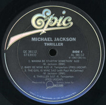 Laden Sie das Bild in den Galerie-Viewer, Michael Jackson : Thriller (LP, Album, Wit)