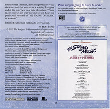 Load image into Gallery viewer, Rodgers And Hammerstein*, Julie Andrews, Christopher Plummer, Irwin Kostal : The Sound Of Music Original Soundtrack (40th Anniversary Special Edition) (CD, Album, Dlx, RE, S/Edition)