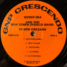 Charger l'image dans la galerie, Queen Ida And The Bon Temps Zydeco Band : In New Orleans (LP, Album)