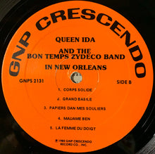 Charger l'image dans la galerie, Queen Ida And The Bon Temps Zydeco Band : In New Orleans (LP, Album)