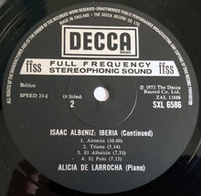 Load image into Gallery viewer, Isaac Albéniz - Alicia De Larrocha : Iberia (2xLP + Box)