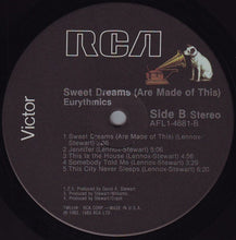 Laden Sie das Bild in den Galerie-Viewer, Eurythmics : Sweet Dreams (Are Made Of This) (LP, Album, Ind)