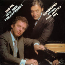 Charger l'image dans la galerie, Mehta*, New York Philharmonic, Barenboim* - Brahms* : Piano Concerto No. 1 (LP, Album)