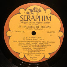 Load image into Gallery viewer, Denise Duval, Poulenc* : Les Mamelles De Tirésias (LP, Mono)