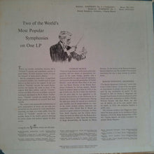 Load image into Gallery viewer, Beethoven*, Schubert*, Boston Symphony*, Munch* : Beethoven Symphony No.5 / Schubert Symphony No.8 "Unfinished" (LP, Album, Roc)