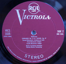 Load image into Gallery viewer, Beethoven*, Schubert*, Boston Symphony*, Munch* : Beethoven Symphony No.5 / Schubert Symphony No.8 "Unfinished" (LP, Album, Roc)