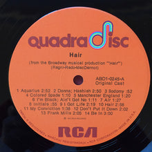 Charger l'image dans la galerie, Various : Hair (The American Tribal Love-Rock Musical) (LP, Quad)