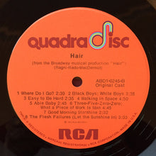 Charger l'image dans la galerie, Various : Hair (The American Tribal Love-Rock Musical) (LP, Quad)